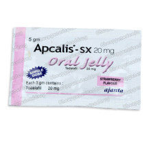 Apcalis SX 20 mg Oral Jelly Strawberry flavor Ajanta