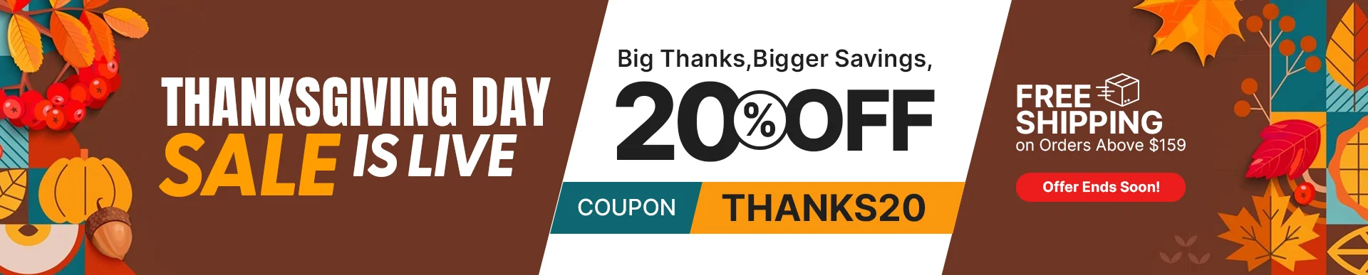 Thanksgiving Special Sale